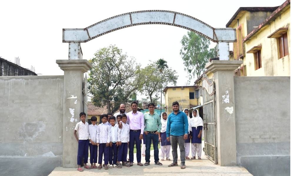 Main Entrance of Bhagabanpur High Madrasa