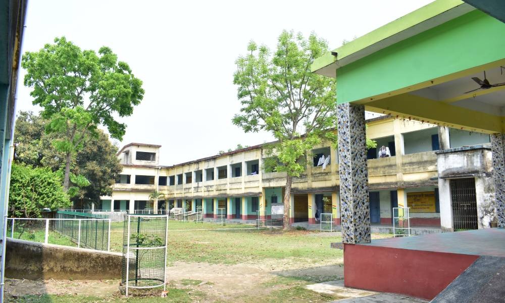 Aerial View of the School Campus